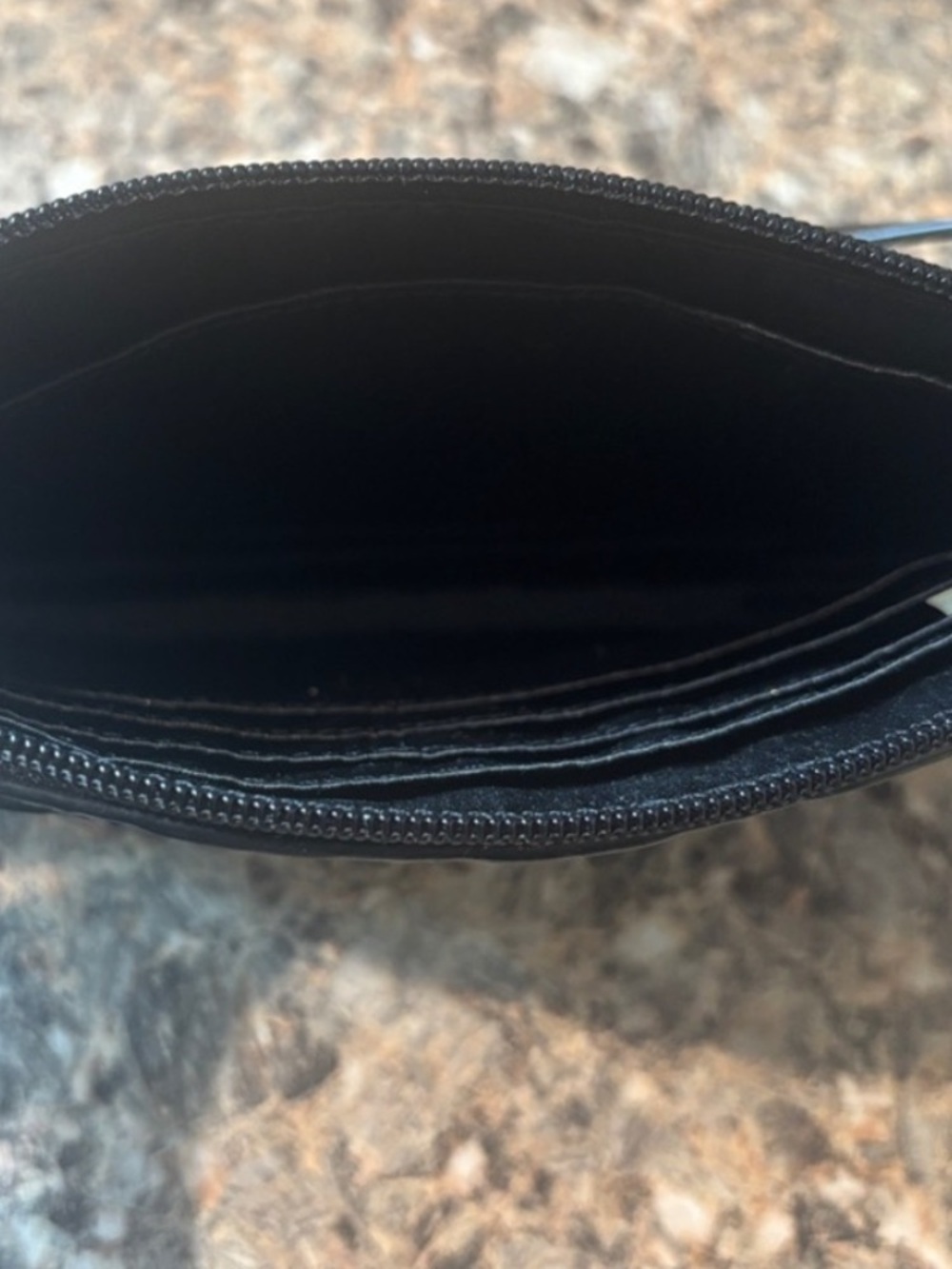 Coach Peyton OP ART Black Patent Leather Signature Wristlet - Picture 6 of 6